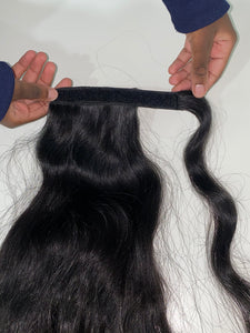 PONYTAIL RAW HAIR ONDULÉE