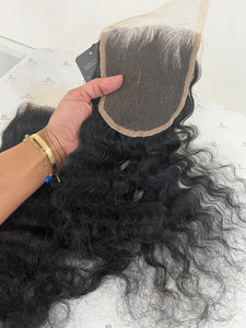 CLOSURE HD CURLY